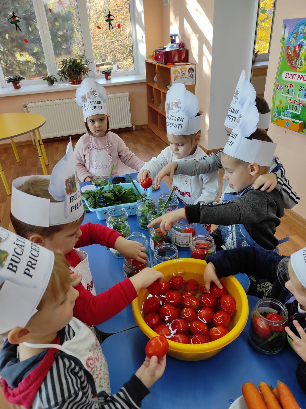 Proiect tematic: Gustul toamnei